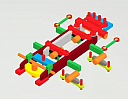3D Design Fully adjustable 1/32nd scale slot car chassis 